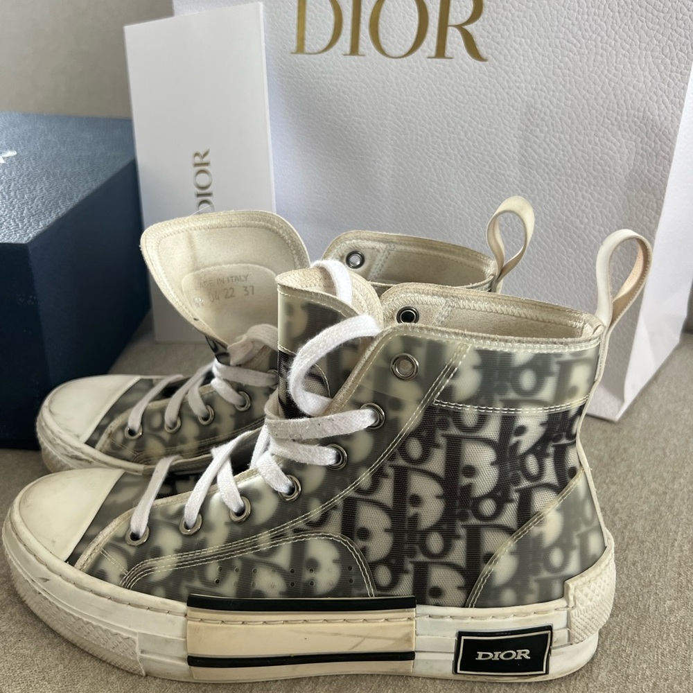 Dior B23 League Hightop Size 37